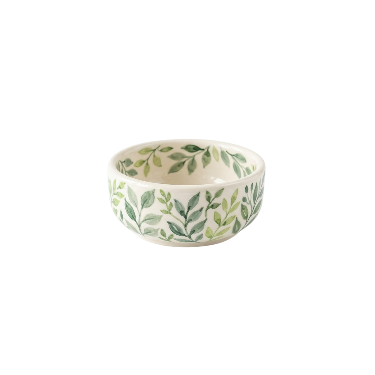 Happy Pet Green Leaf Bowl